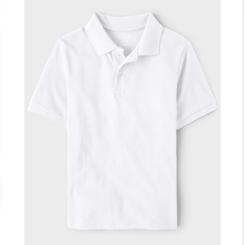 White Kids Polo Shirt